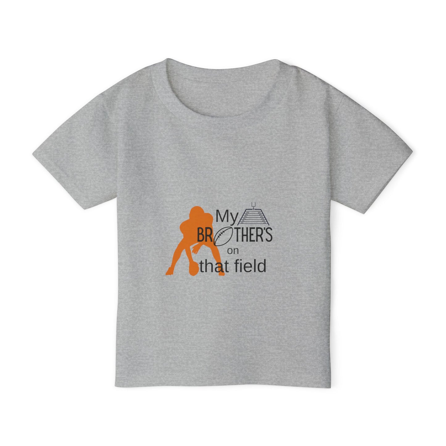 Personalized Toddler T-Shirt: 'My Brother's on that Field'
