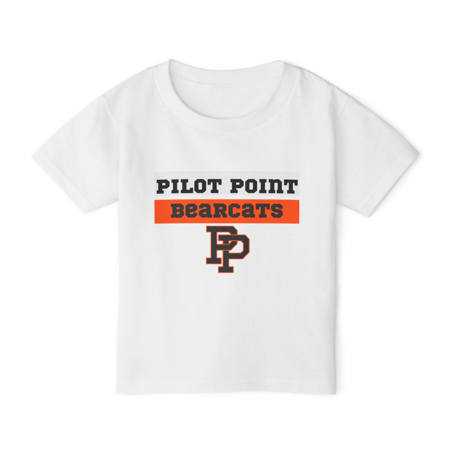 Pilot Point Bearcats Toddler T-Shirt - Soft Heavy Cotton Tee for Kids