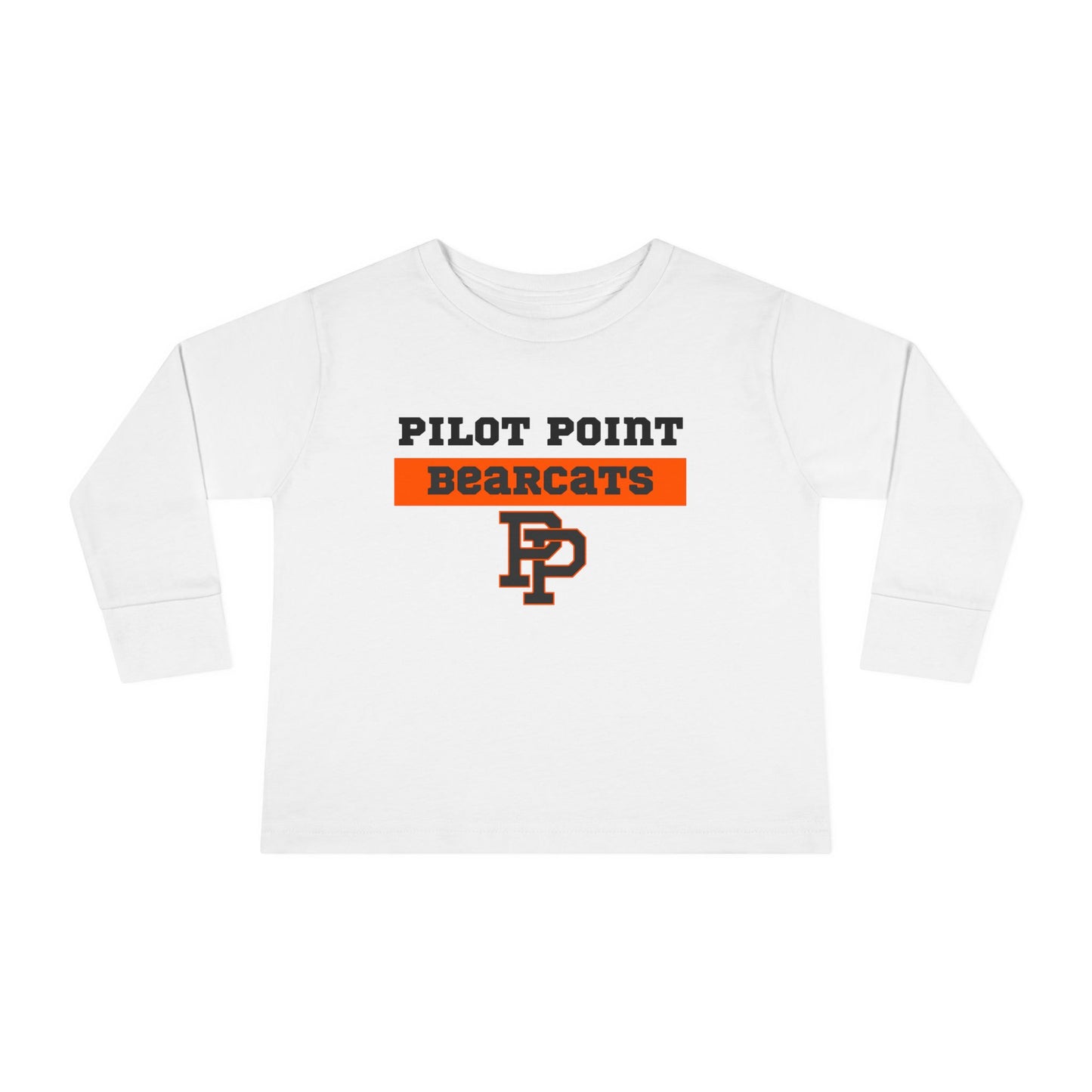 Pilot Point Bearcats Toddler Long Sleeve Tee - Cute & Cozy Kids Gear