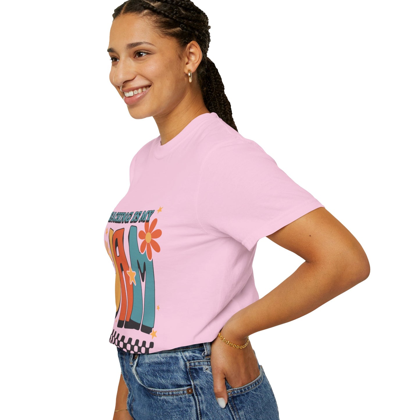 Teaching Is My Jam Unisex Garment-Dyed T-Shirt - Fun Teacher Gift
