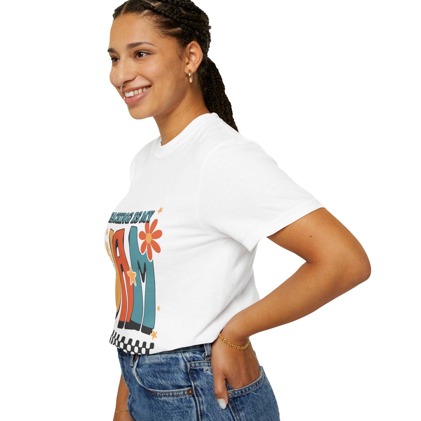 Teaching Is My Jam Unisex Garment-Dyed T-Shirt - Fun Teacher Gift