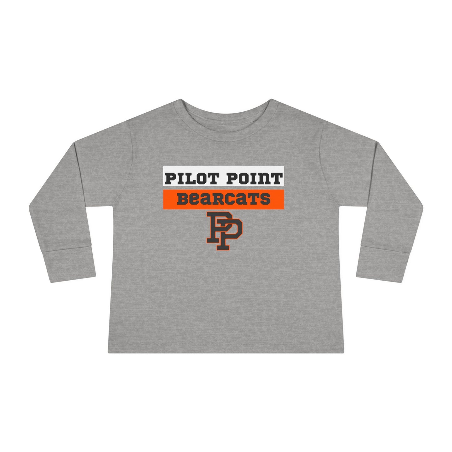 Pilot Point Bearcats Toddler Long Sleeve Tee - Cute & Cozy Kids Gear