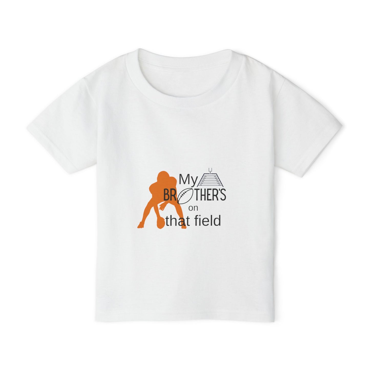 Personalized Toddler T-Shirt: 'My Brother's on that Field'
