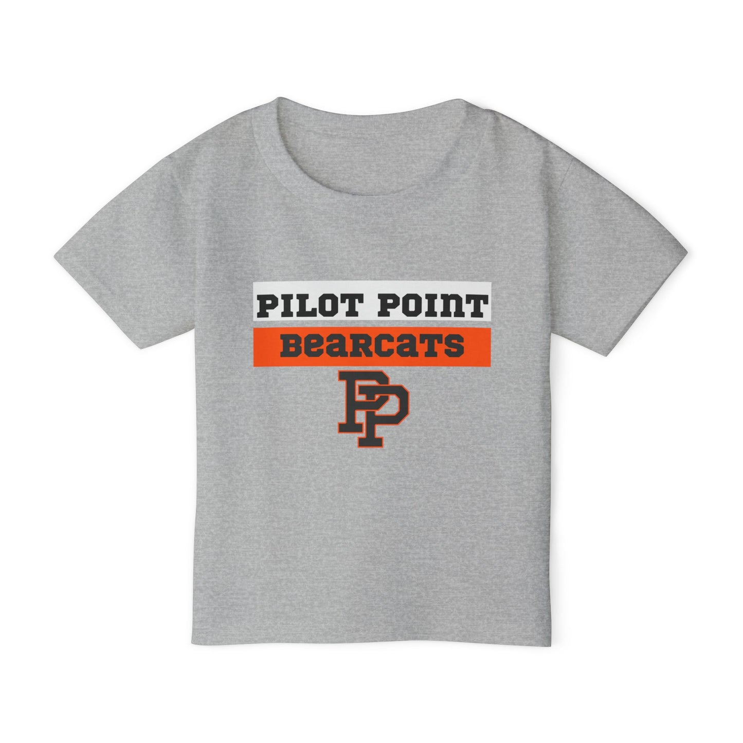Pilot Point Bearcats Toddler T-Shirt - Soft Heavy Cotton Tee for Kids