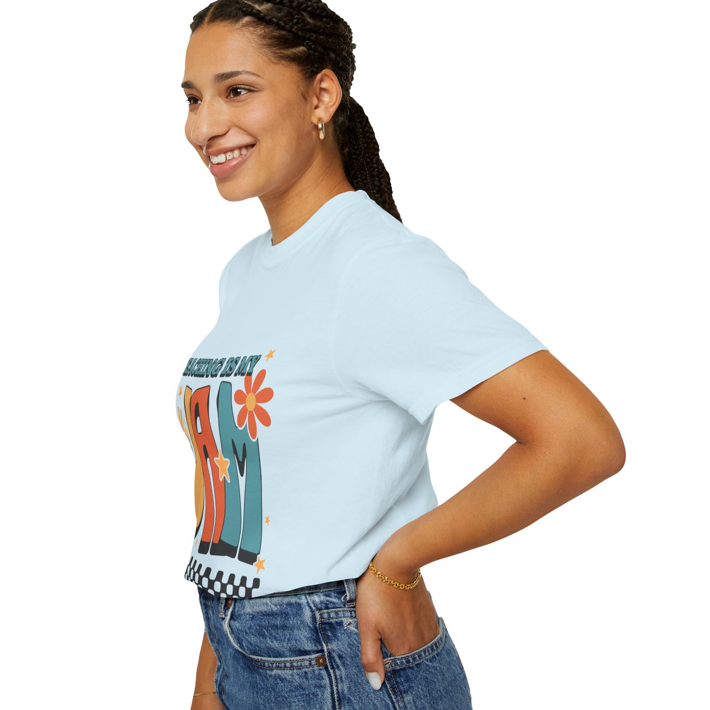 Teaching Is My Jam Unisex Garment-Dyed T-Shirt - Fun Teacher Gift