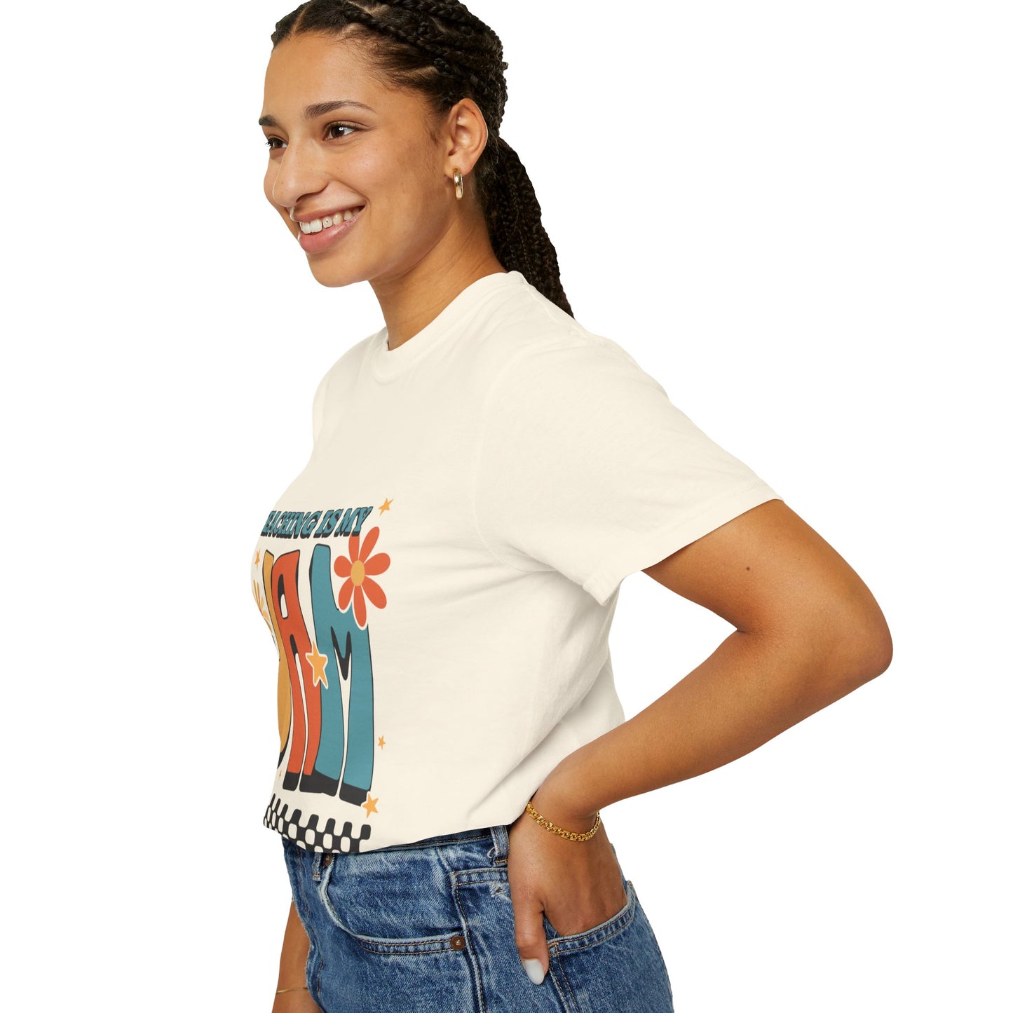 Teaching Is My Jam Unisex Garment-Dyed T-Shirt - Fun Teacher Gift