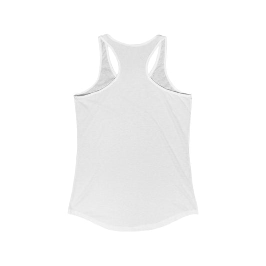 Floral Football Season Racerback Tank Top for Women