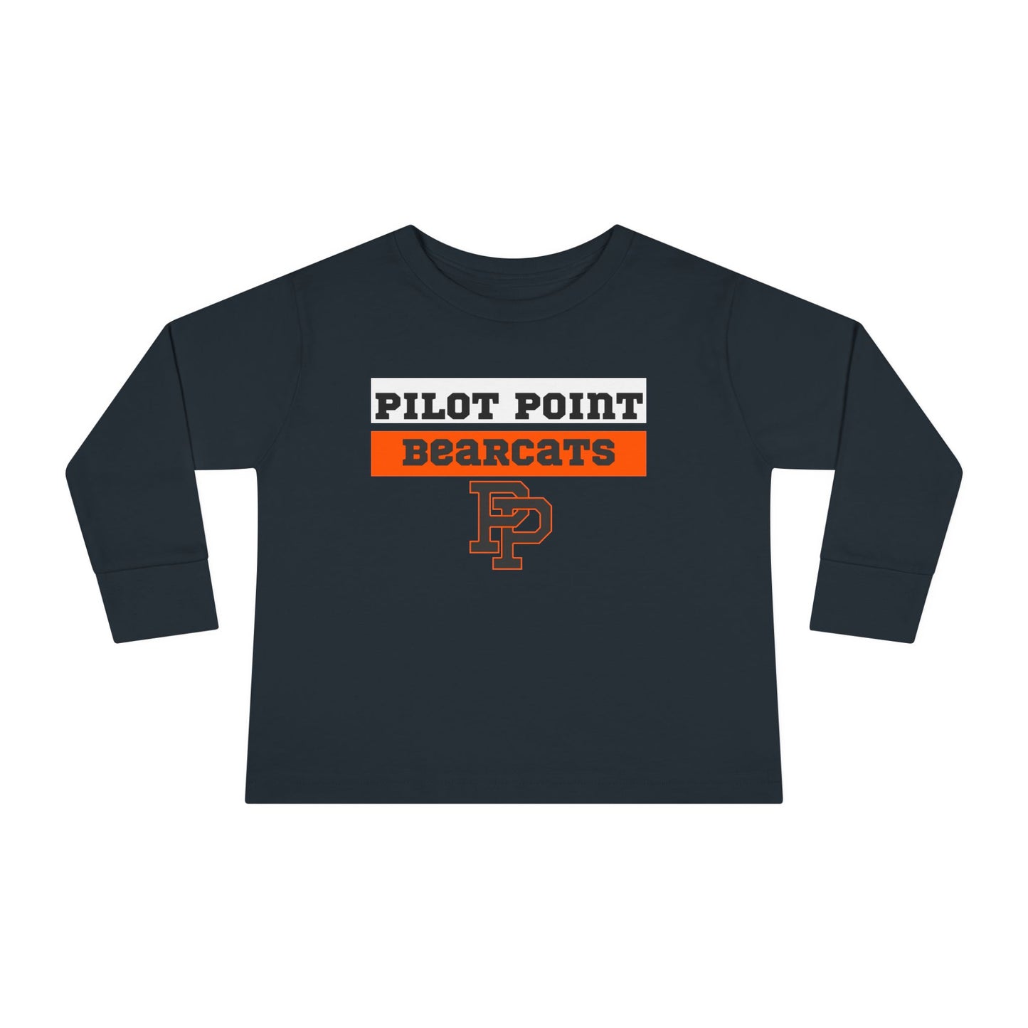 Pilot Point Bearcats Toddler Long Sleeve Tee - Cute & Cozy Kids Gear